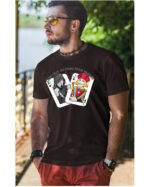 Koszulka unisex napis “God save me from false friends”, dla niego – wybierz kolor!