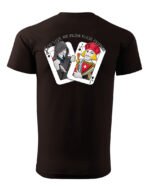 Koszulka unisex napis “God save me from false friends”, dla niej – wybierz kolor!