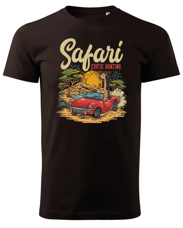 Koszulka unisex "Przygoda w safari", dla niej – wybierz kolor!