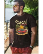 Koszulka unisex "Przygoda w safari", dla niego – wybierz kolor!
