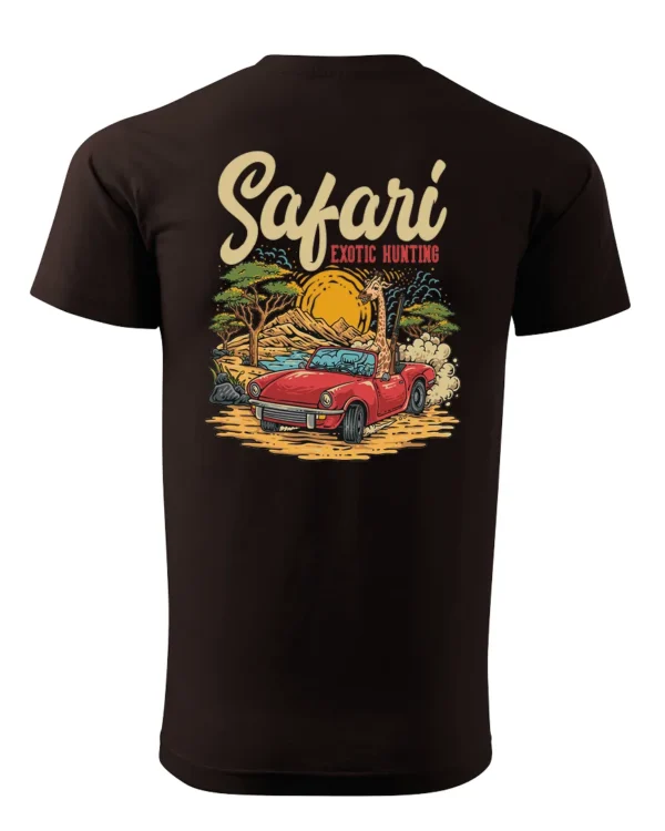 Koszulka unisex "Przygoda w safari", dla niej – wybierz kolor!