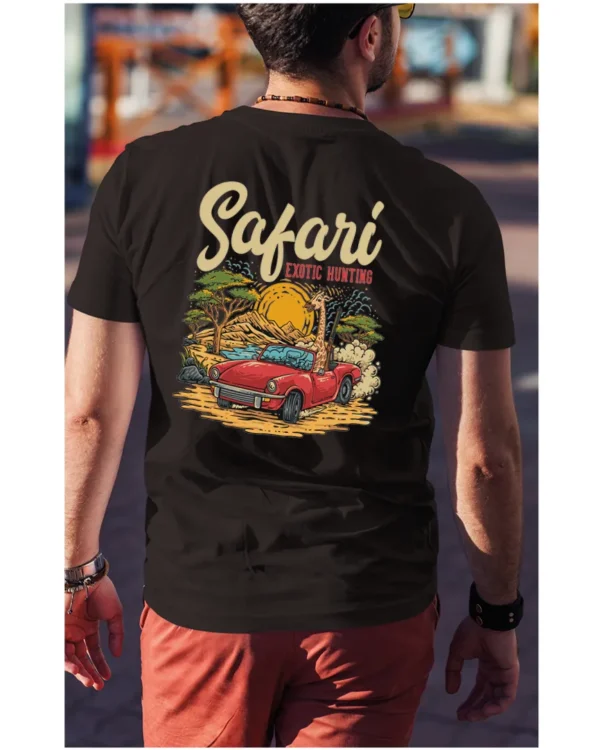 Koszulka unisex "Przygoda w safari", dla niego – wybierz kolor!