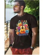 Koszulka unisex "Odlotowa gitara – brzmienie, które unosi", dla niego – wybierz kolor!