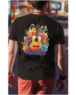 Koszulka unisex "Odlotowa gitara – brzmienie, które unosi", dla niego – wybierz kolor!