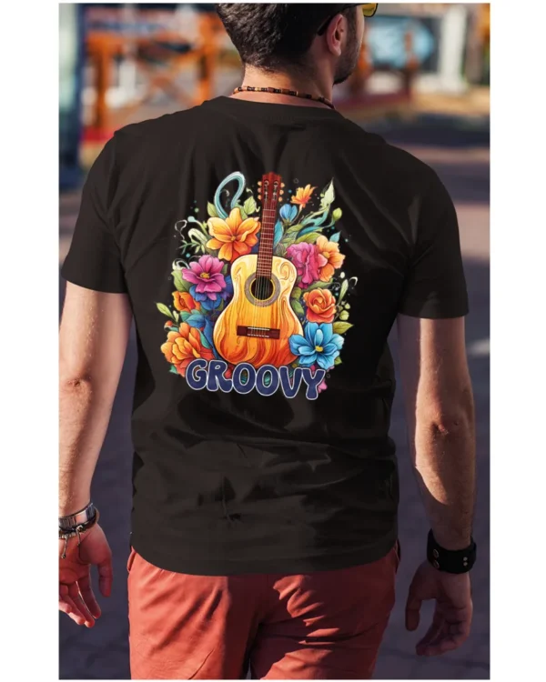 Koszulka unisex "Odlotowa gitara – brzmienie, które unosi", dla niego – wybierz kolor!