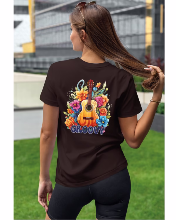 Koszulka unisex "Odlotowa gitara – brzmienie, które unosi", dla niej – wybierz kolor!
