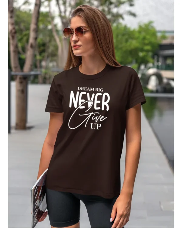 Koszulka Nigdy się nie poddawaj i marz - edycja White UNISEX