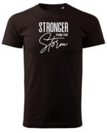 Koszulka Silniejsza niż burza - edycja White UNISEX