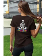 Koszulka Szkielet medytujący UNISEX