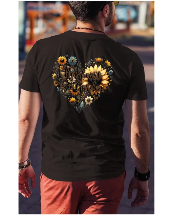 Koszulka Her heart is a garden UNISEX