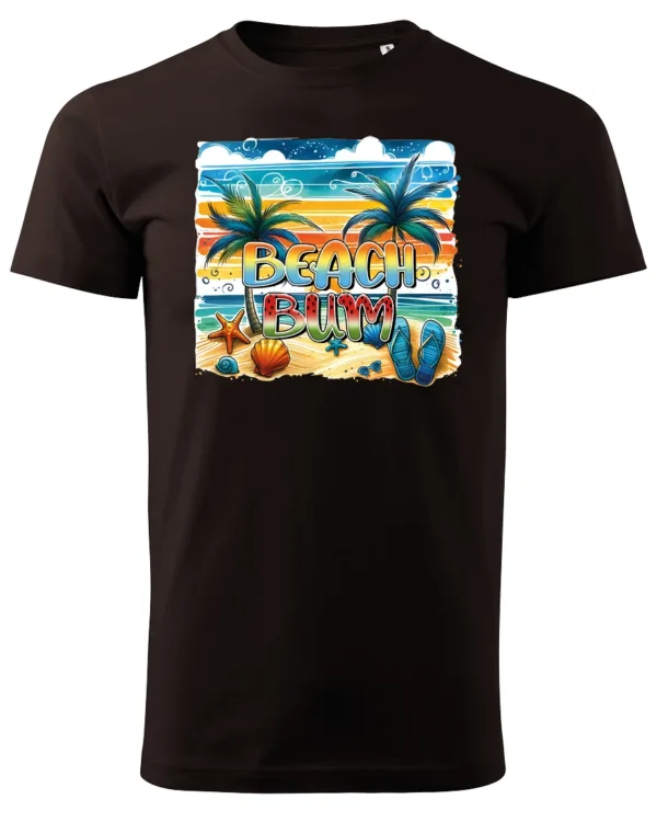 Koszulka Plażowy luz <br>idealna na letnie dni - Unisex, dla niego
