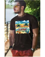 Koszulka Plażowy luz <br>idealna na letnie dni - Unisex, dla niego
