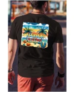Koszulka Plażowy luz <br>idealna na letnie dni - Unisex, dla niego