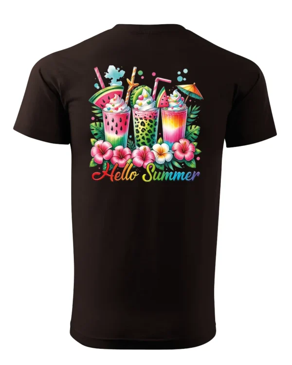 Koszulka Witaj Lato! <br>ciesz się owocowymi smakami - Unisex, dla niego