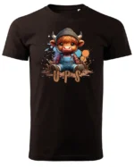 Koszulka Mówiłem, że to nie ja! <br>urocza krówka w akcji - Unisex, dla niego