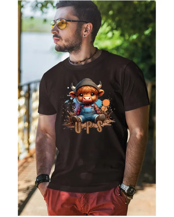 Koszulka Mówiłem, że to nie ja! <br>urocza krówka w akcji - Unisex, dla niego