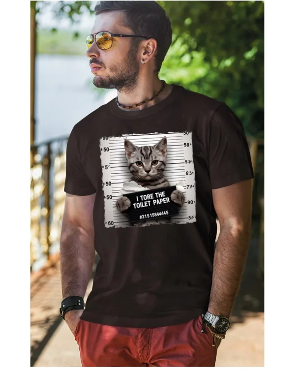 Koszulka Kocia zbrodnia doskonała – Unisex