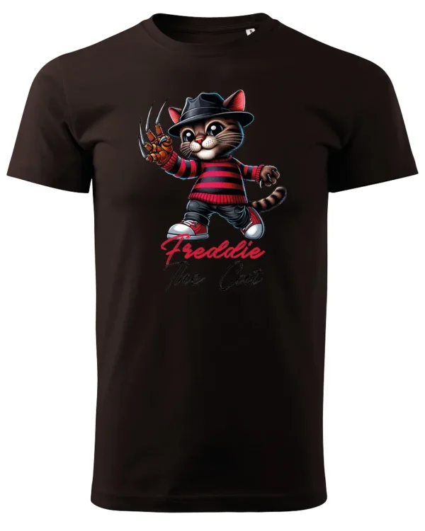 Koszulka Koci horror, Freddie the Cat - Unisex