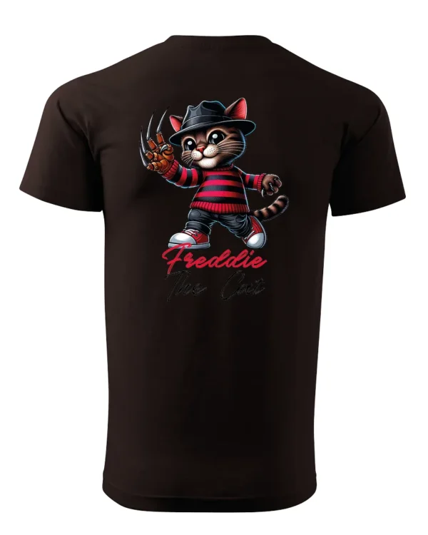 Koszulka Koci horror, Freddie the Cat - Unisex