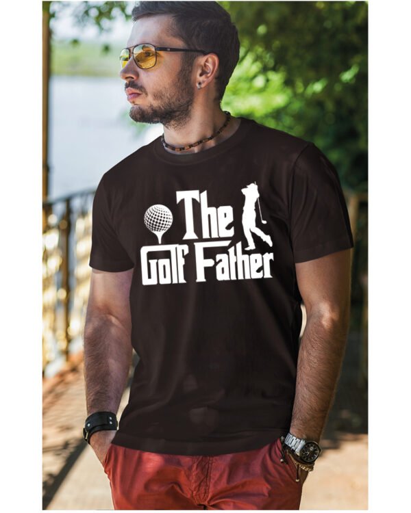 Koszulka The Golf Father, mistrz gry w golfa – Unisex