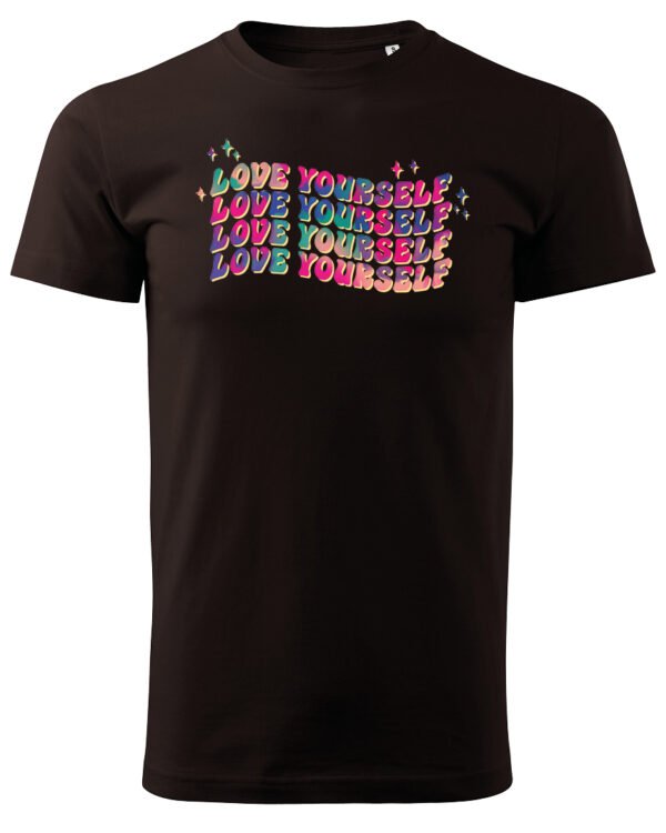 Koszulka Love Yourself, Pokochaj siebie – Unisex