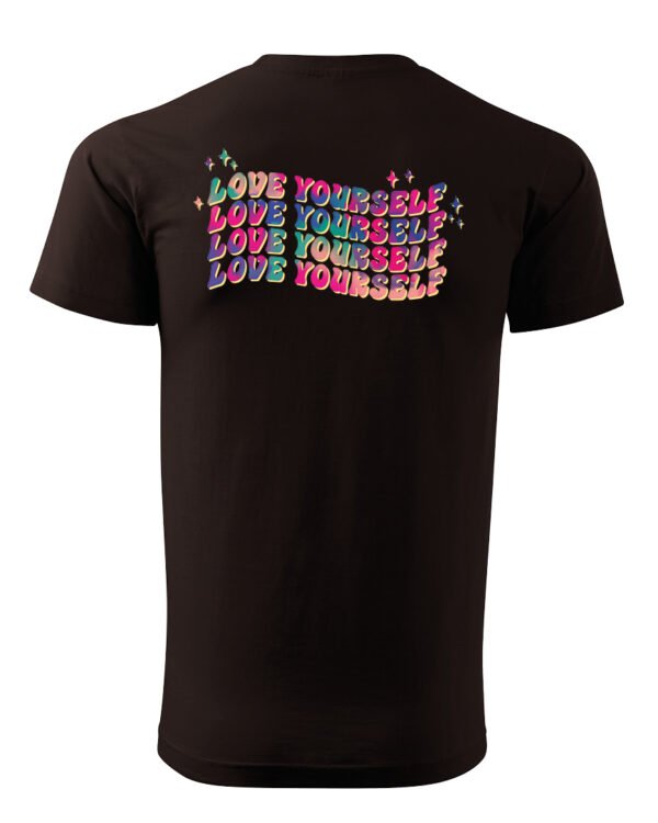 Koszulka Love Yourself, Pokochaj siebie – Unisex