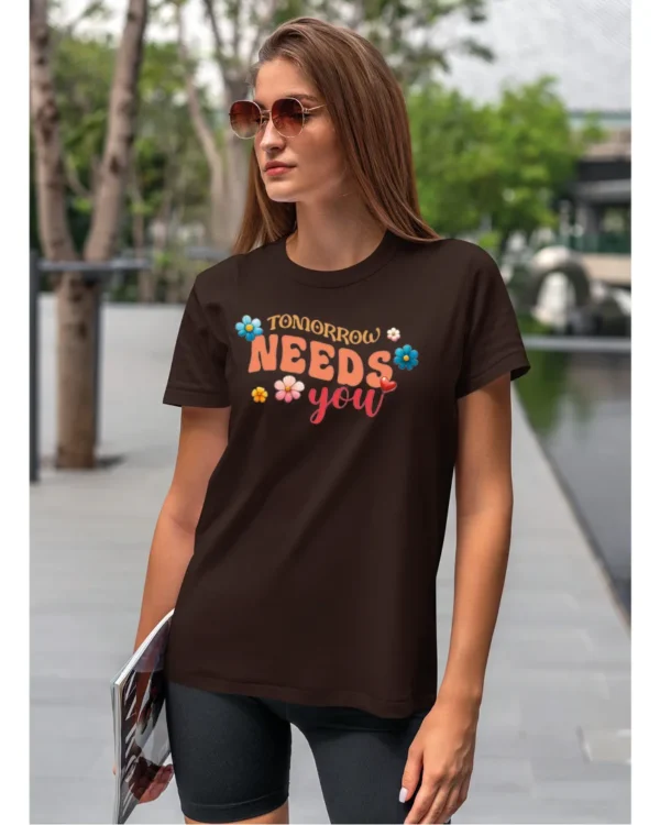 Koszulka Tomorrow needs you, Bądź nadzieją jutra – Unisex