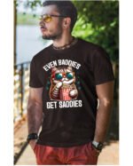 Koszulka Słodki Kot <br>Nawet twardziele mają chwile słabości - Unisex, dla niego