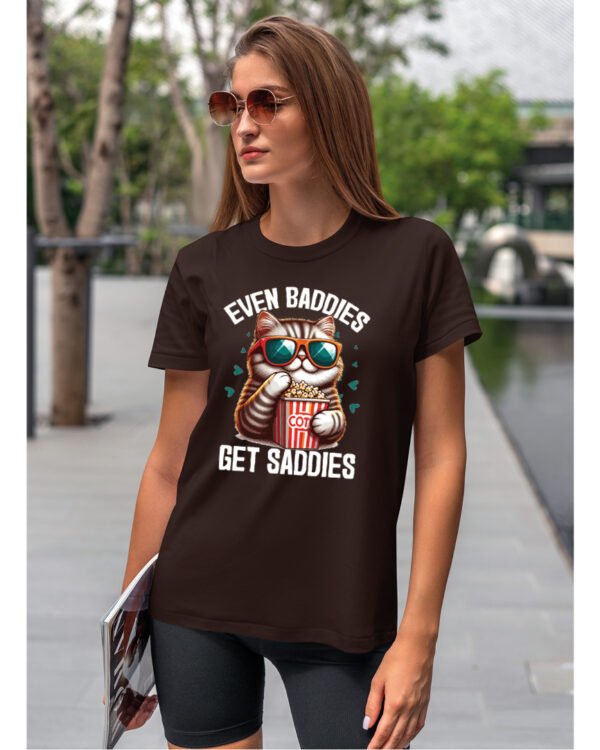 Koszulka Słodki Kot <br>Nawet twardziele mają chwile słabości - Unisex, dla niej