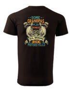 Koszulka Grandpas Who Ride <br>Dziadkowie na pełnym gazie - Unisex, dla niego