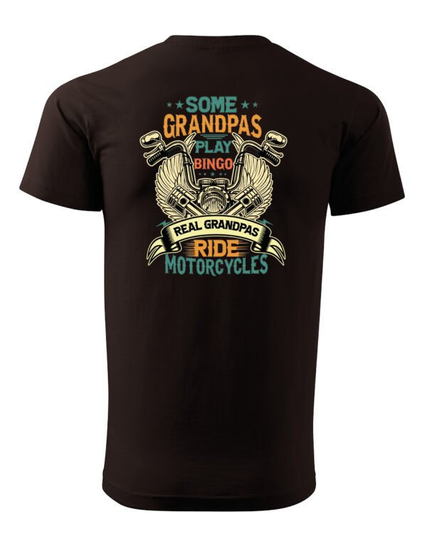 Koszulka Grandpas Who Ride <br>Dziadkowie na pełnym gazie - Unisex, dla niego