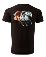 Koszulka Miłość w Galopie <br>Konie i wolność - Unisex, dla niego