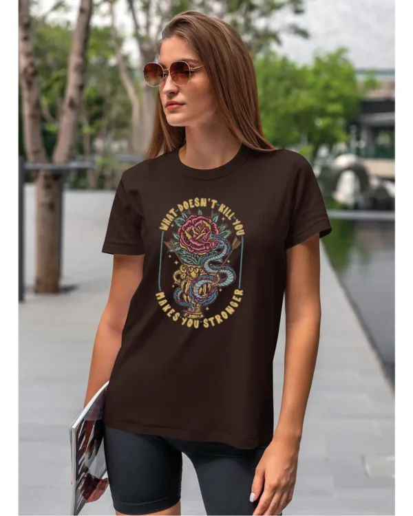 Koszulka What doesn't kill you <br>Makes you stronger - Unisex, dla niej