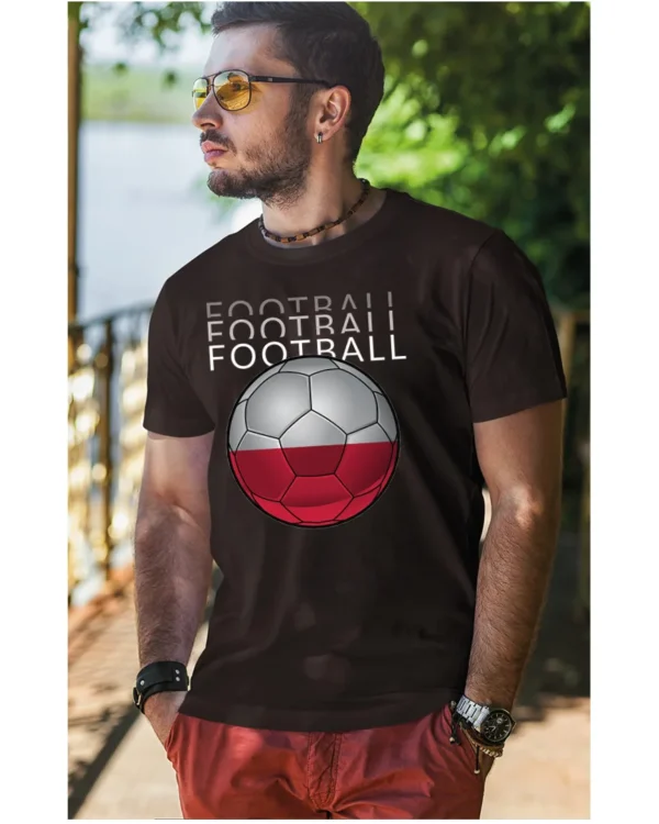 Koszulka Football <br>Miłość do gry - Unisex, dla niego