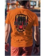 Koszulka unisex napis “Shut up”, dla niego – wybierz kolor!