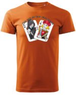 Koszulka unisex napis “God save me from false friends”, dla niej – wybierz kolor!