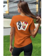 Koszulka unisex napis “God save me from false friends”, dla niej – wybierz kolor!