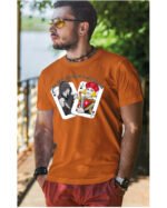 Koszulka unisex napis “God save me from false friends”, dla niego – wybierz kolor!