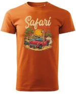 Koszulka unisex "Przygoda w safari", dla niej – wybierz kolor!