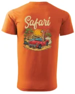 Koszulka unisex "Przygoda w safari", dla niej – wybierz kolor!