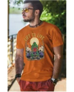 Koszulka unisex "Fitness z zombie, trenuj by przeżyć", dla niego – wybierz kolor!
