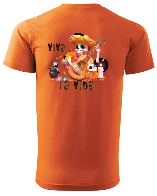 Koszulka unisex "Viva La Vida – celebruj życie", dla niego – wybierz kolor!