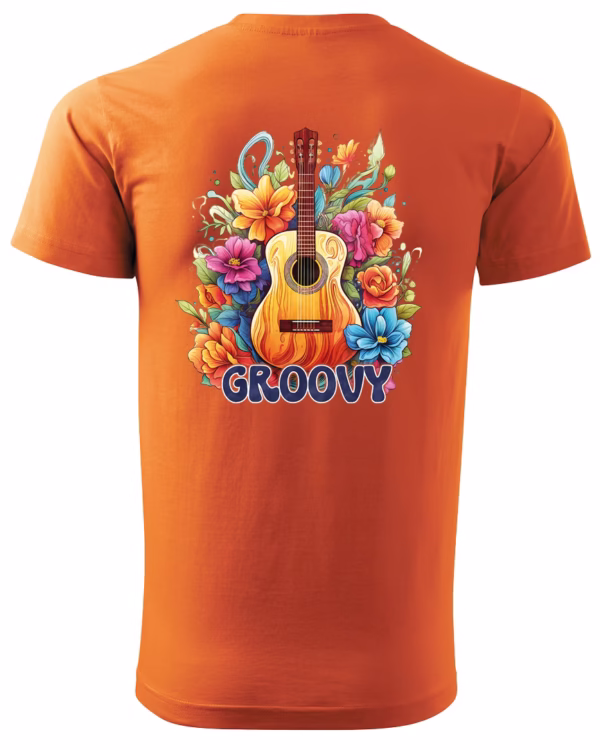 Koszulka unisex "Odlotowa gitara – brzmienie, które unosi", dla niej – wybierz kolor!