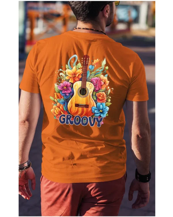 Koszulka unisex "Odlotowa gitara – brzmienie, które unosi", dla niego – wybierz kolor!