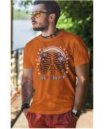 Koszulka unisex "Chwila relaksu – spokój w każdym oddechu", dla niego – wybierz kolor!