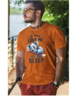 Koszulka Śpiąca koala, "Let me sleep" - Unisex