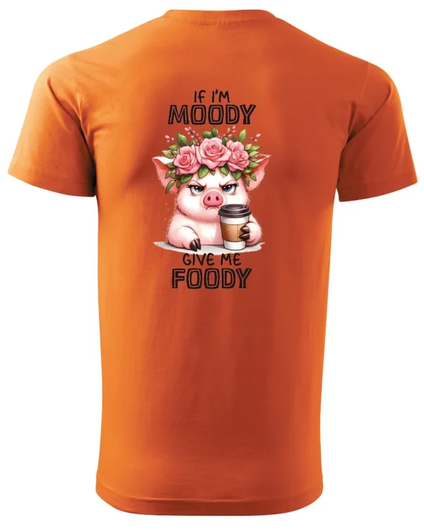 Koszulka Gdy mam humorki, daj mi jedzonko - Unisex