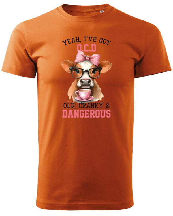 Koszulka OCD Old, Cranky and Dangerous! UNISEX