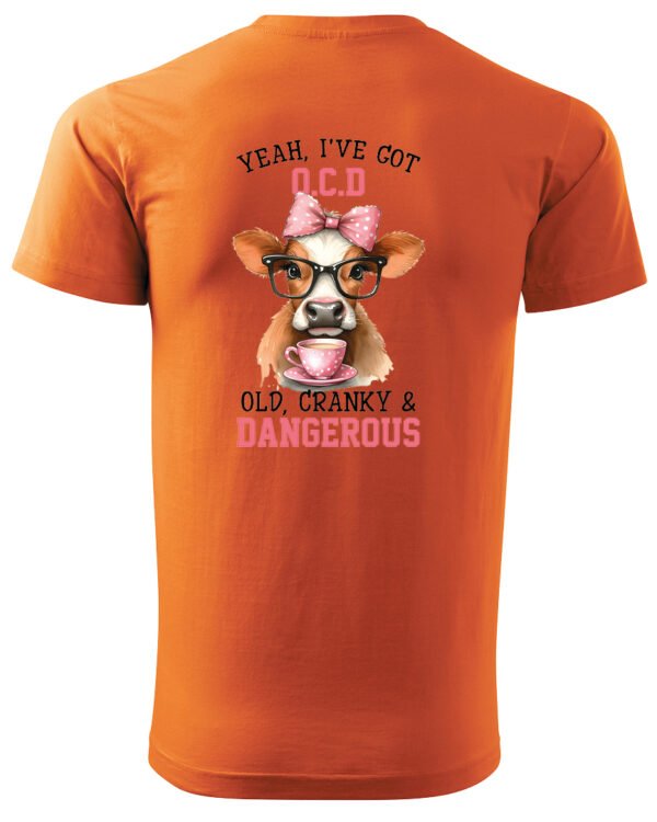 Koszulka OCD Old, Cranky and Dangerous! UNISEX