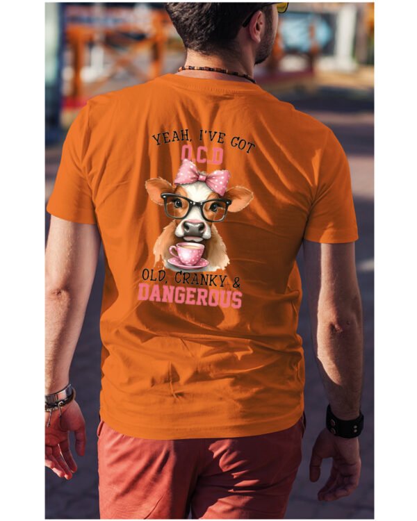 Koszulka OCD Old, Cranky and Dangerous! UNISEX